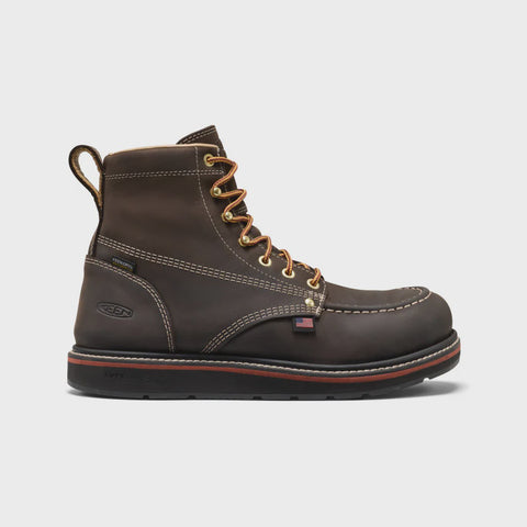 Keen 1032238 Liberty 6" Coffee/Bean/Black Carbon Toe
