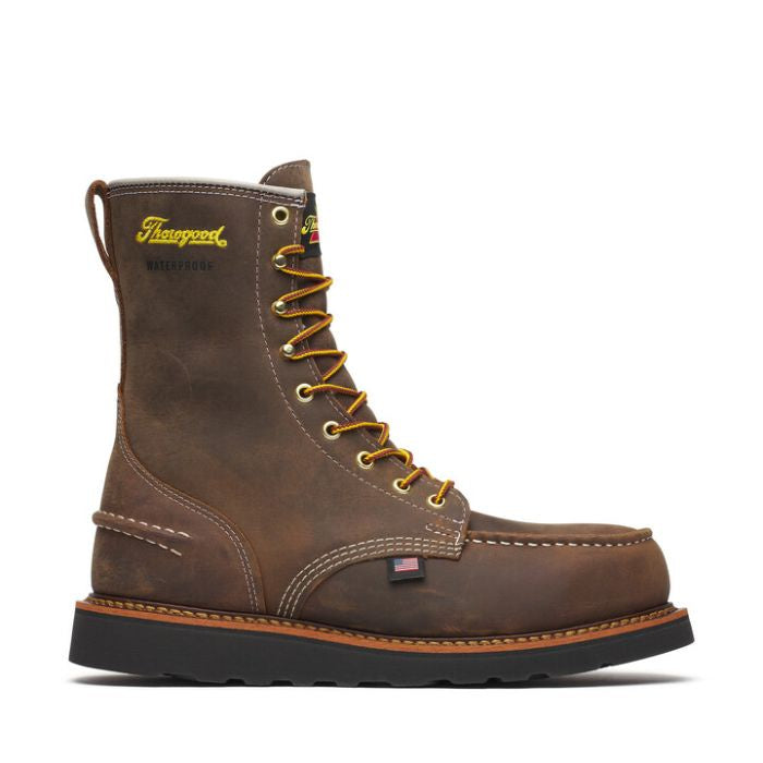 Thorogood 804-3878 Waterproof Steel Toe 8" Wedge
