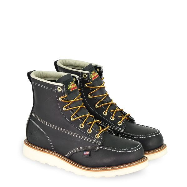 Thorogood-804-6201-6" STEEL TOE MOC TOE