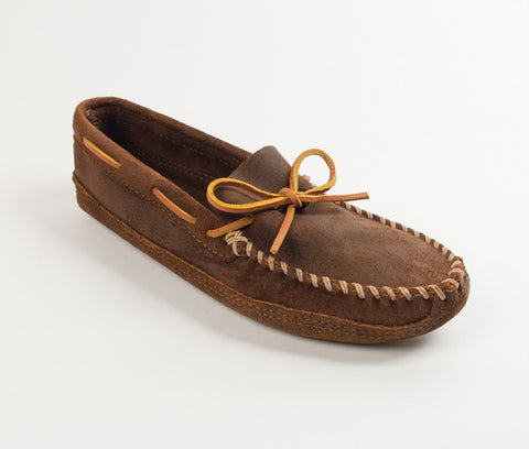 Minnetonka men's discount soft sole slippers