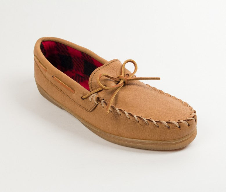 Minnetonka Moosehide Fleece olde Moc